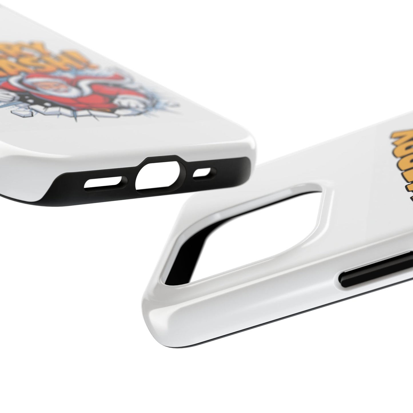Santa Merry Smash Phone Case