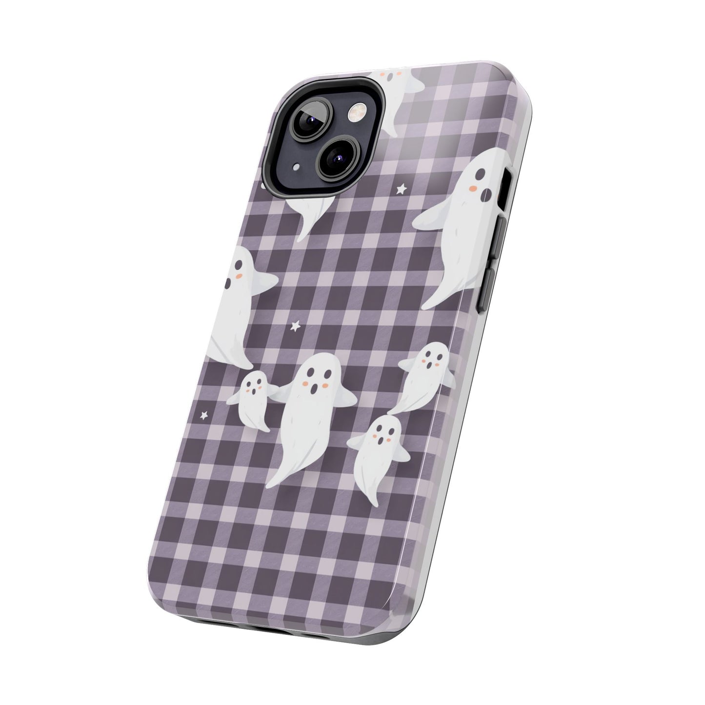 Cute Ghosts Tough Phone Case - Whimsical Halloween Design for Spooky Vibes