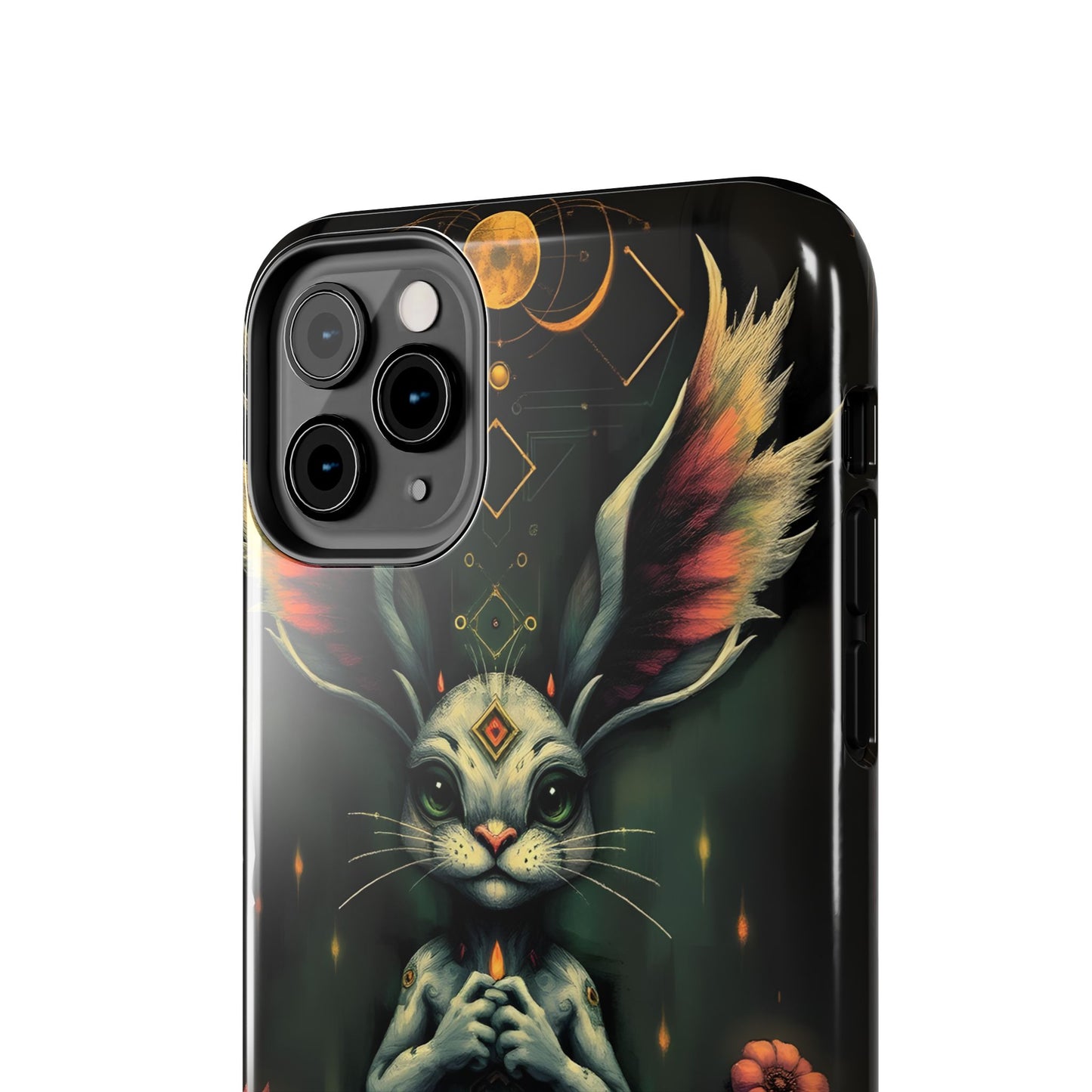 Artistic Rabbit Phone Cases - Unique and Durable Design of Mystical Bunny - for iPhone