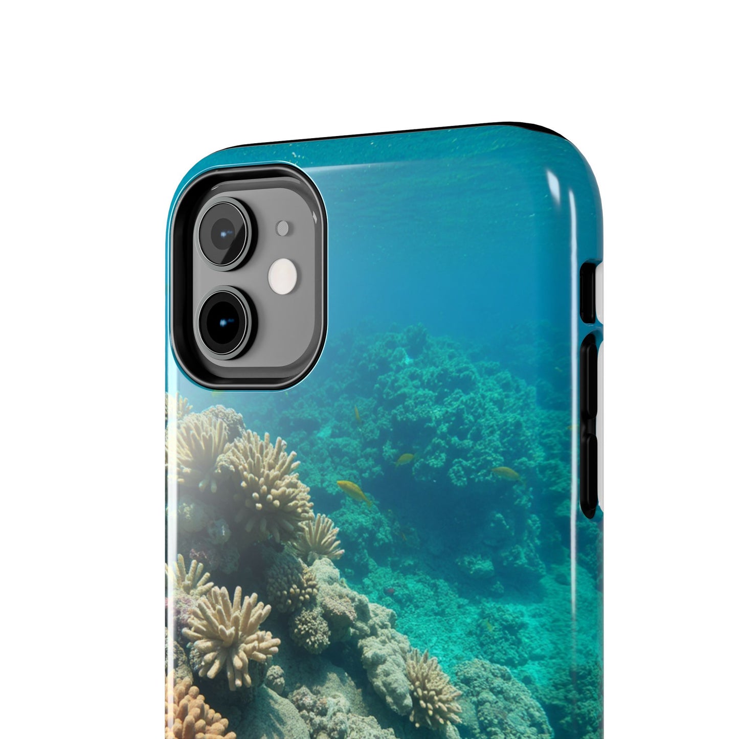 Coral Reef Tough Phone Case - Ocean Vibes Protection for Adventure Lovers