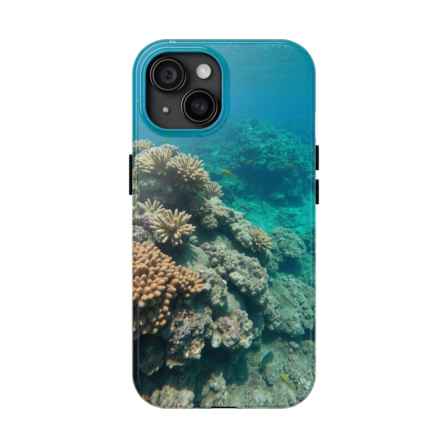 Coral Reef Tough Phone Case - Ocean Vibes Protection for Adventure Lovers