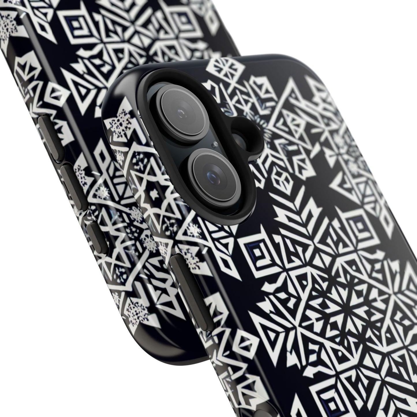 Winter Wonderland Tough Phone Case - Digital Snowflake - for iPhone