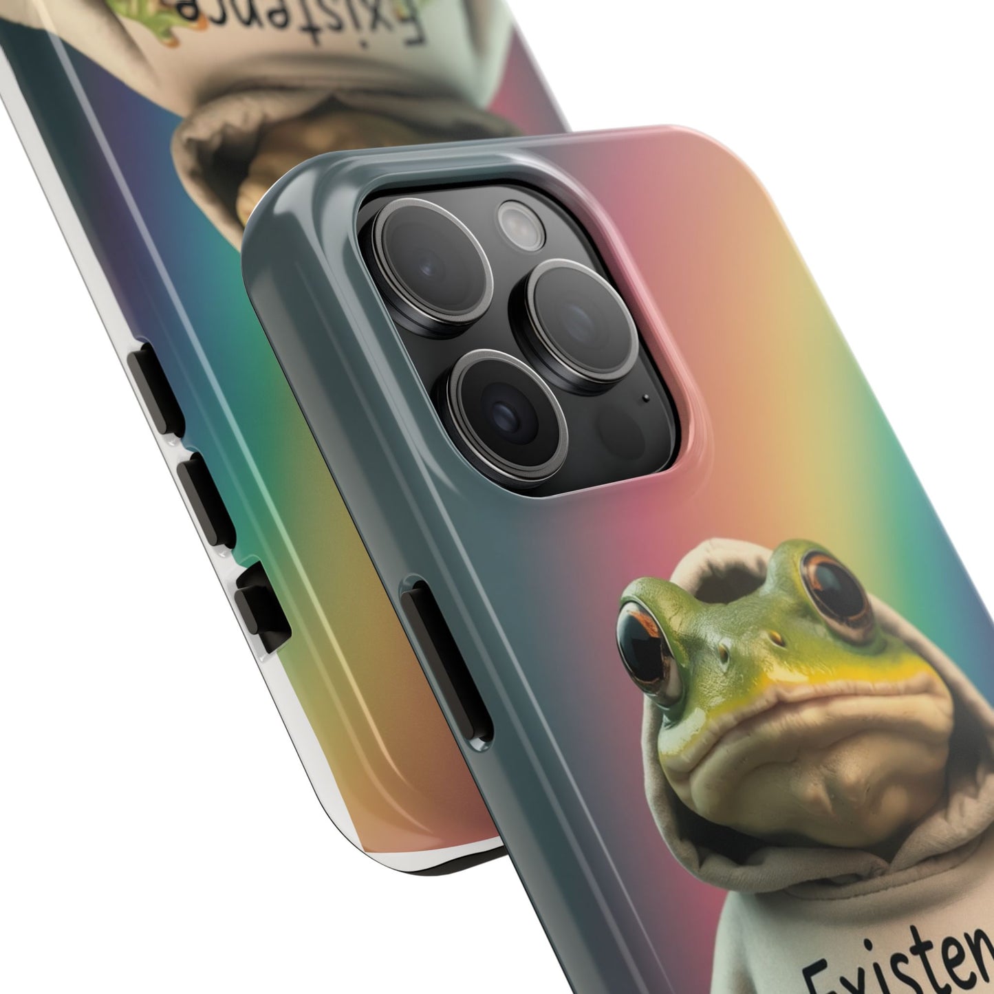 Existence is Pain Frog Phone Case - Tough & Stylish