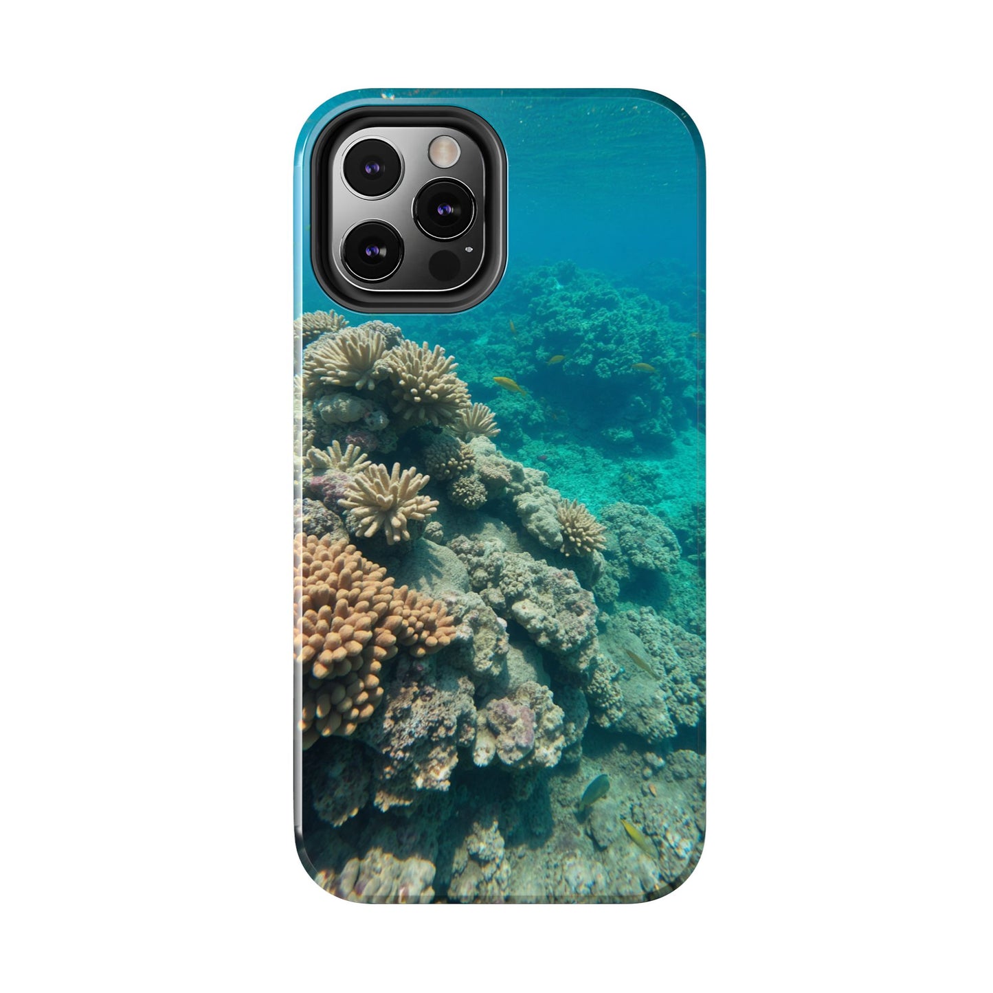 Coral Reef Tough Phone Case - Ocean Vibes Protection for Adventure Lovers