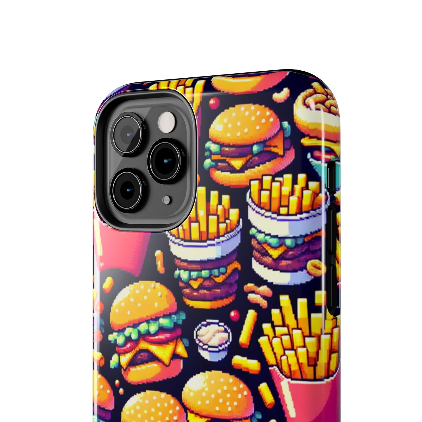 Retro Fast Food Phone Case - Tough and Durable - for iPhone