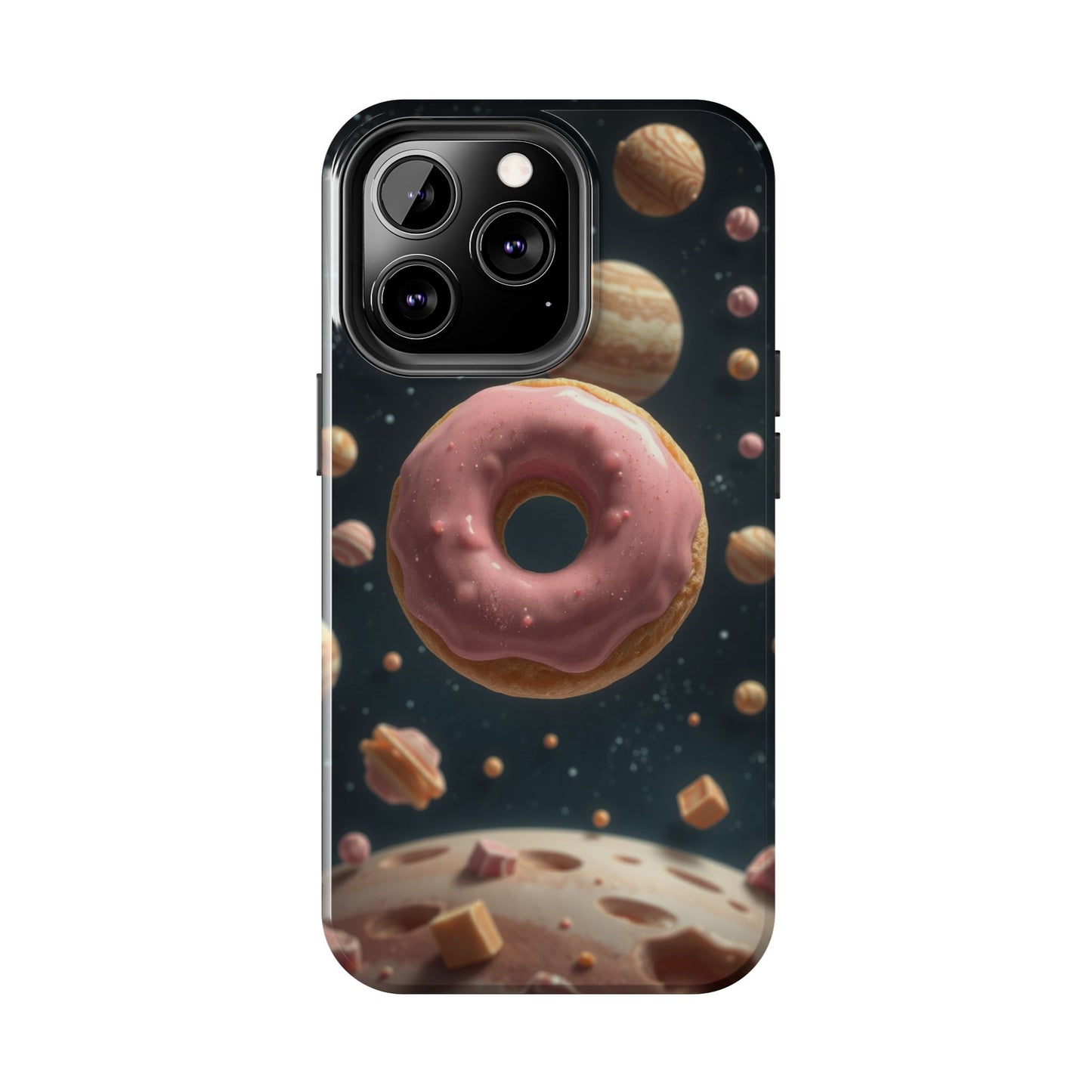 Galaxy Donut Tough Phone Case - Durable & Stylish Protective Cover