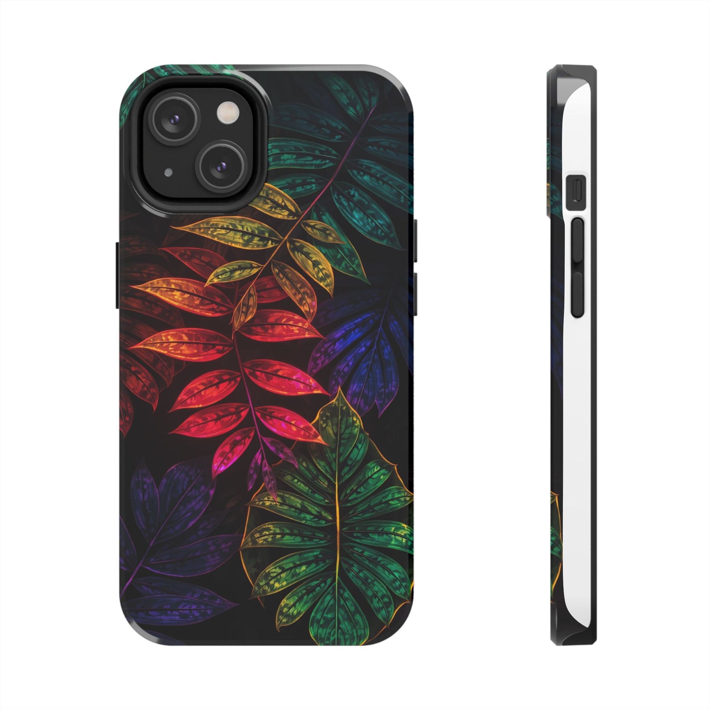 Vibrant Tropical Leaf Tough Phone Case
