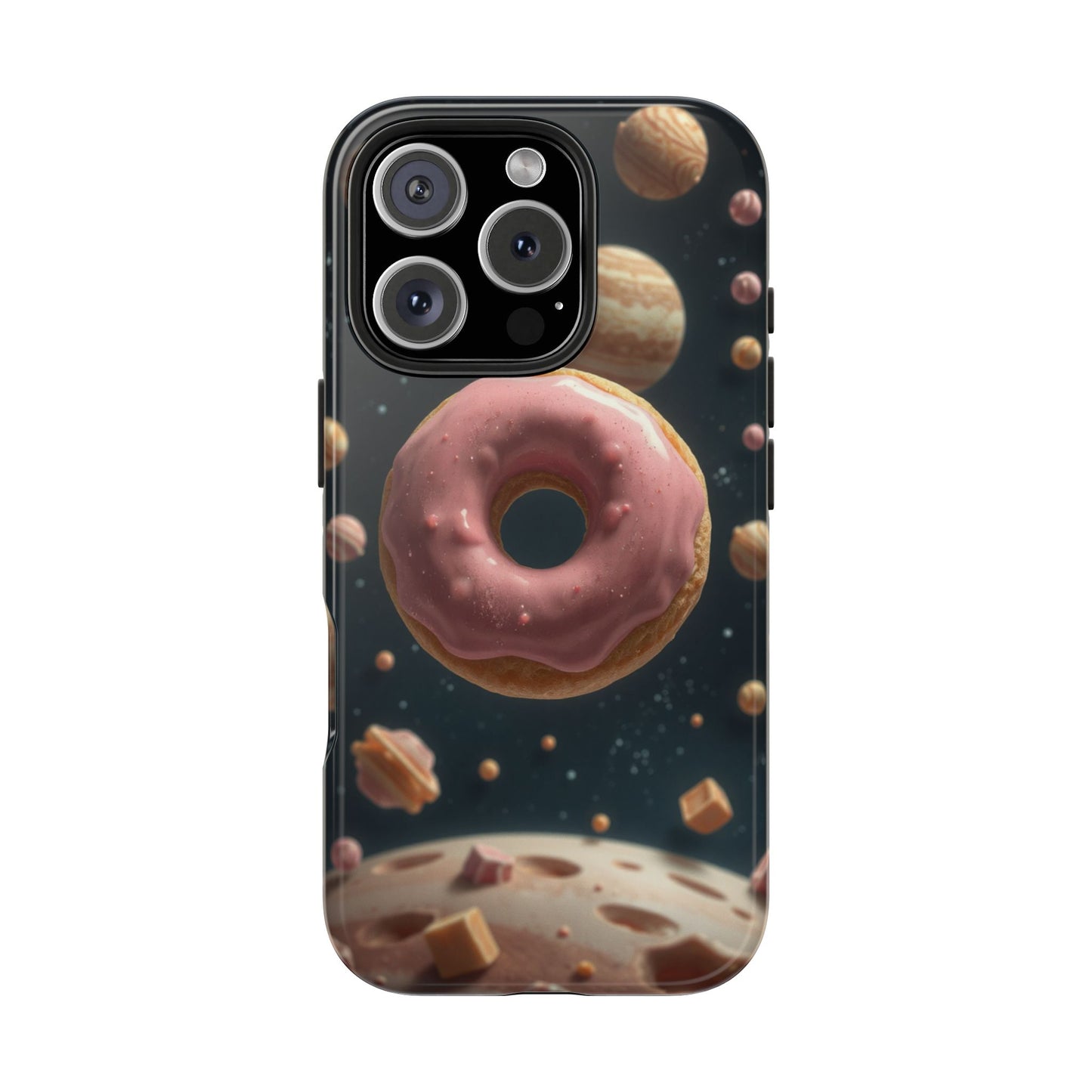 Galaxy Donut Tough Phone Case - Durable & Stylish Protective Cover