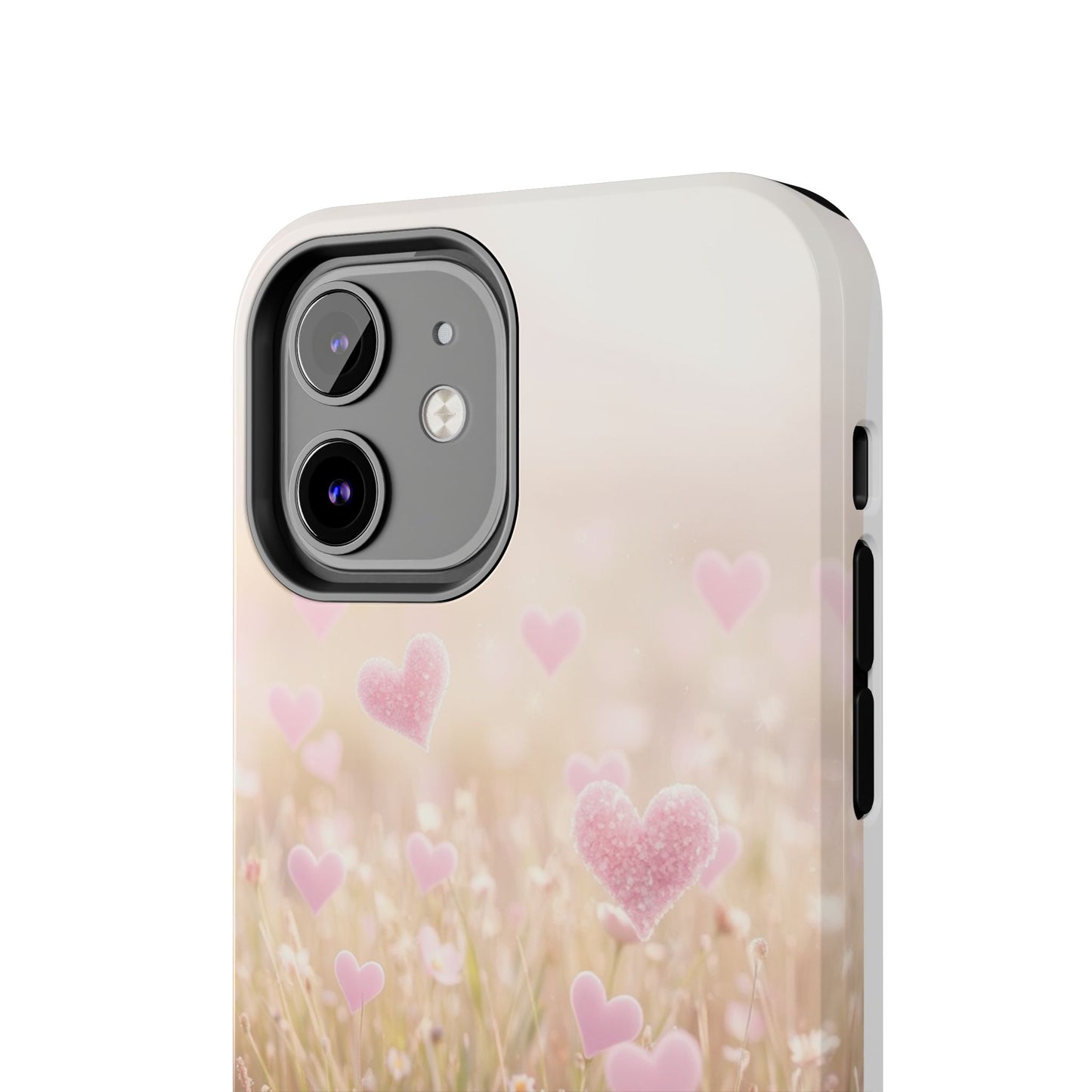 Romantic Hearts Tough Phone Case - Perfect for Lovers and Celebrations