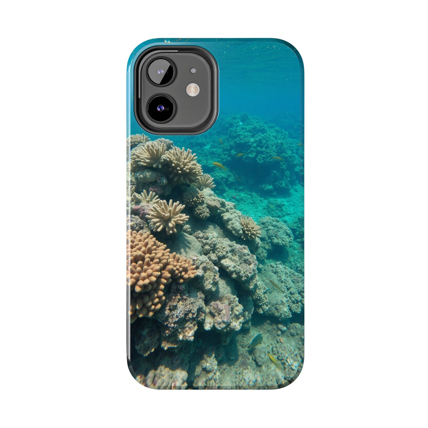 Coral Reef Tough Phone Case - Ocean Vibes Protection for Adventure Lovers