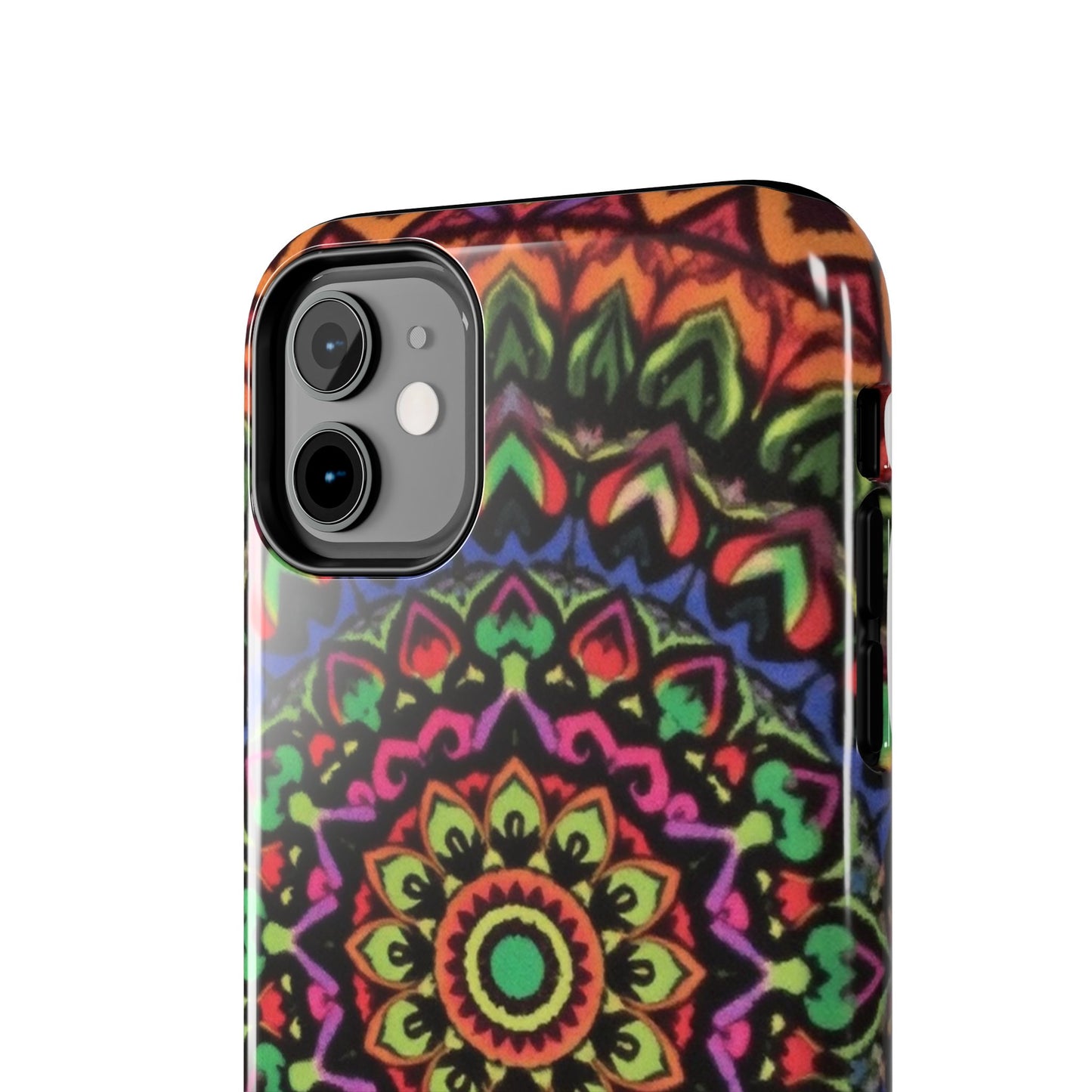 Colorful Mandala Tough Phone Case - Vibrant Designs for Trendy Protection - for iPhone