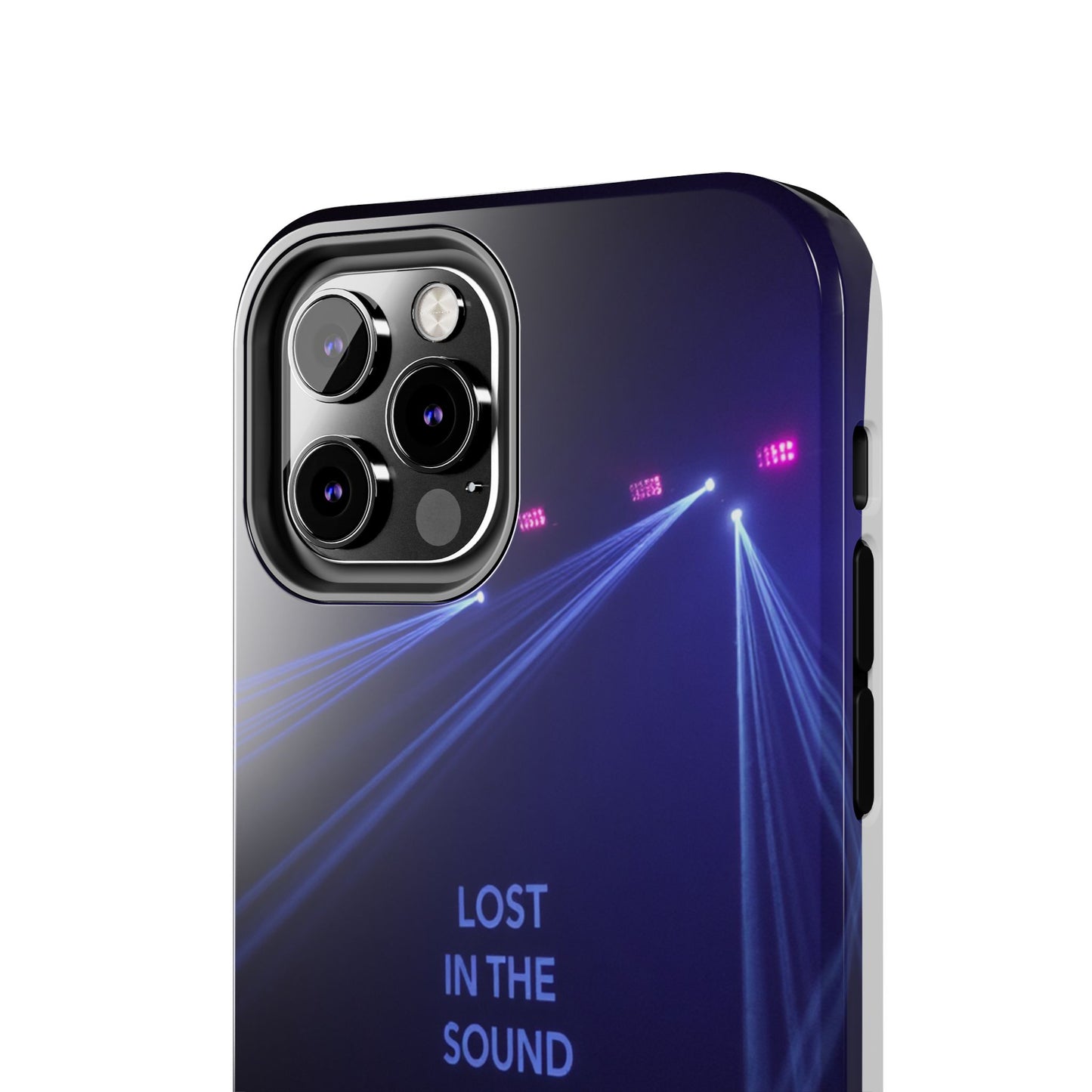Vibrant Tough Phone Case - 'Lost in the Sound' Design for Music Lovers