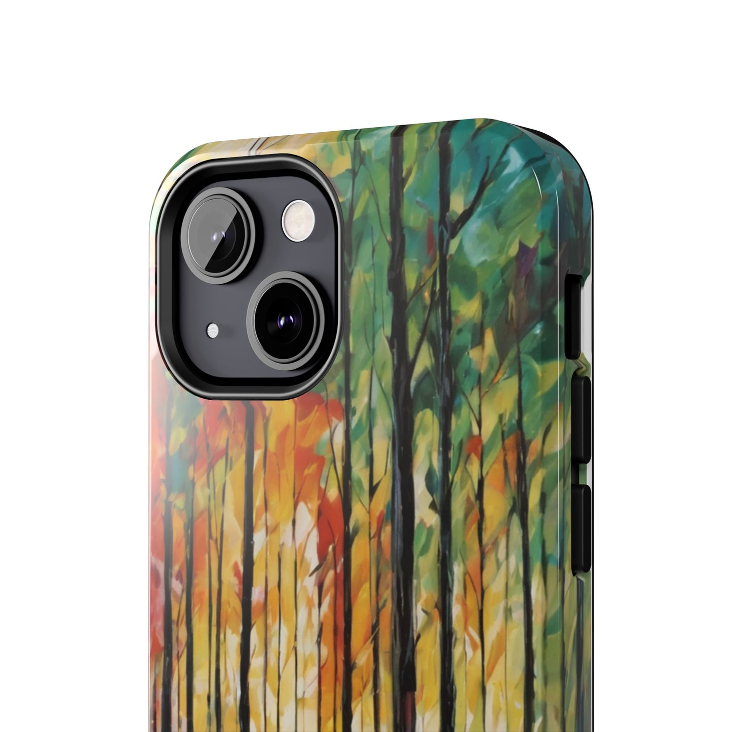 Autumn Forest Tough Phone Case - Colorful Nature Design - for iPhone