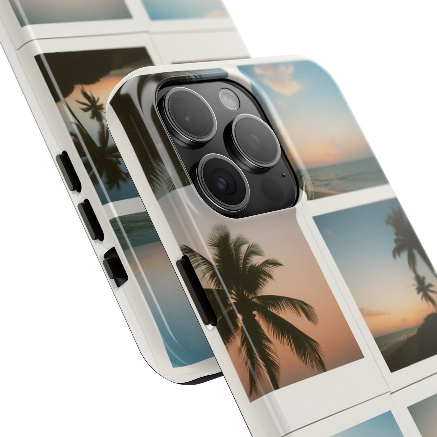 Tropical Sunset Tough Phone Case - Beach Vibes for Summer Adventures