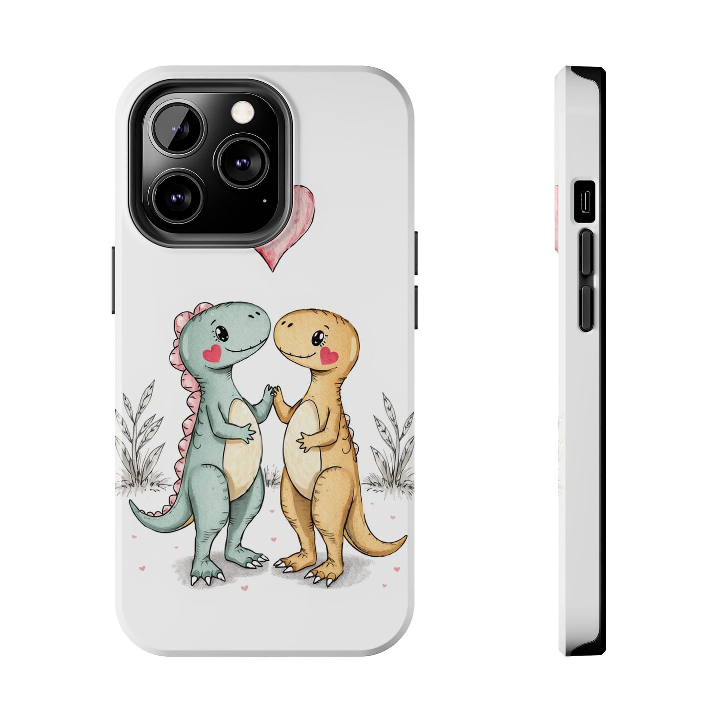 Dino Couples - Tough Phone Case for iPhone