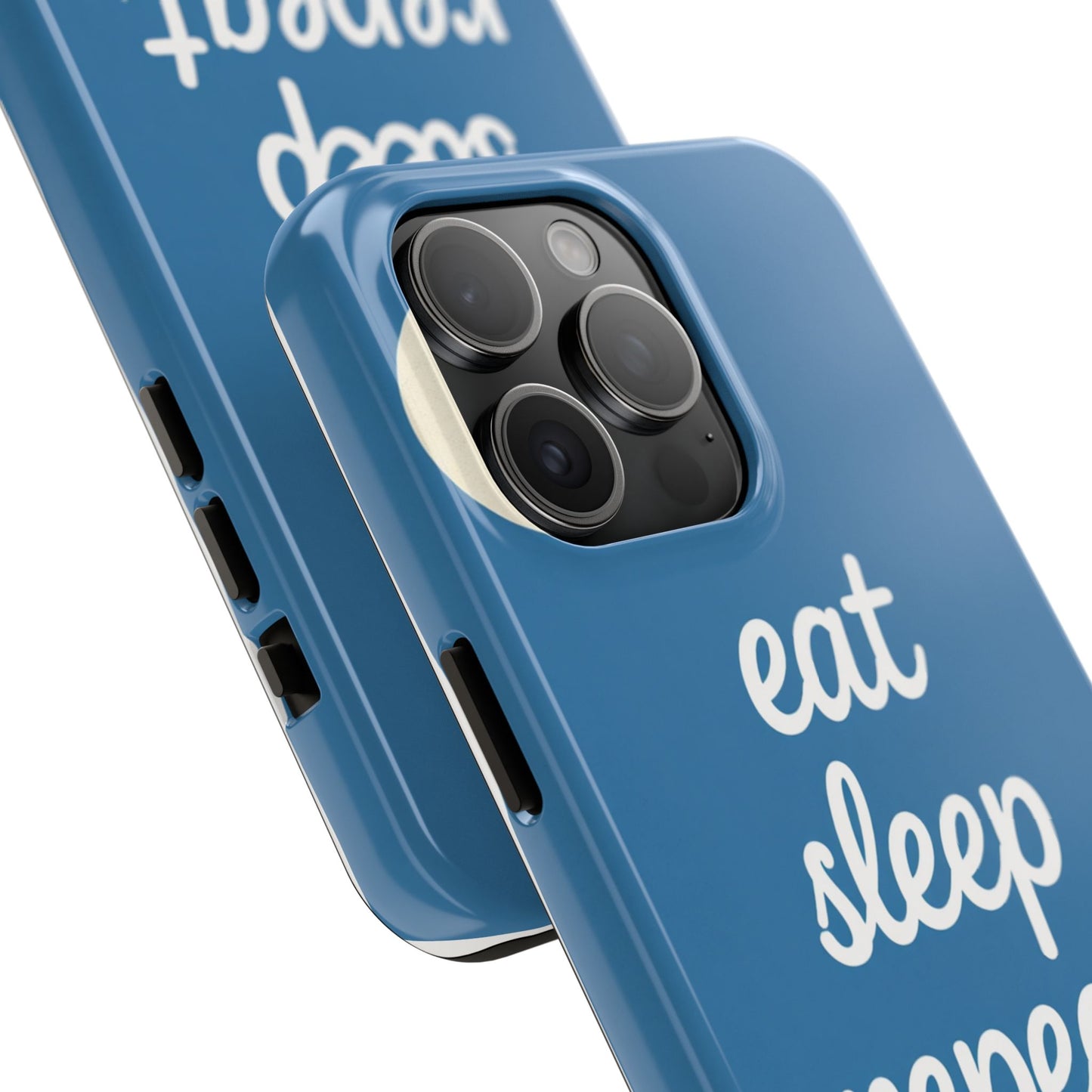 Eat, Sleep, Repeat Phone Case – Fun & Durable Tough Phone Cases for Food Lovers