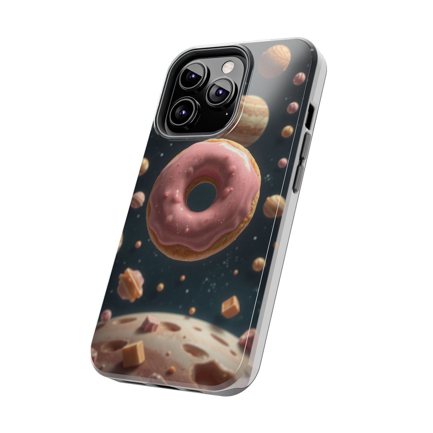 Galaxy Donut Tough Phone Case - Durable & Stylish Protective Cover