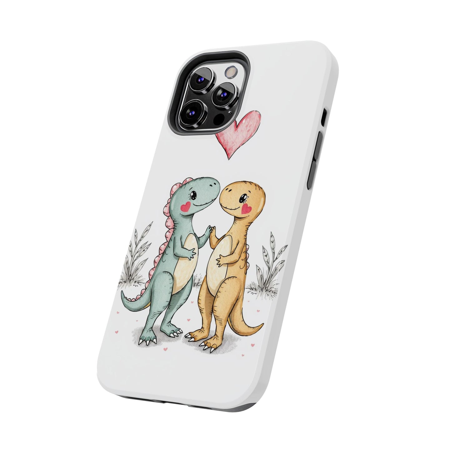 Dino Couples - Tough Phone Case for iPhone