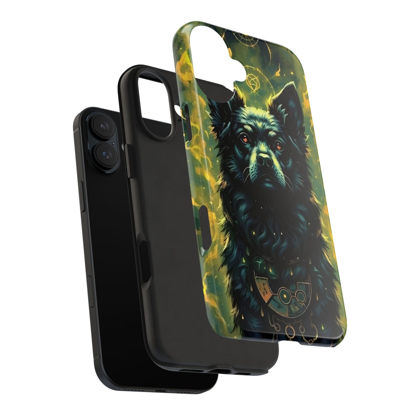 Mystical Dog Tribe Phone Case - Tough and Stylish for Pet Lovers - for iPhone