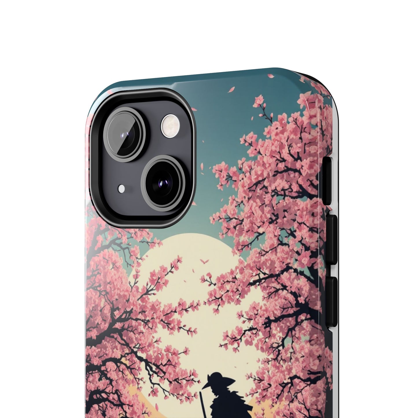 Cherry Blossom Samurai Tough Phone Case