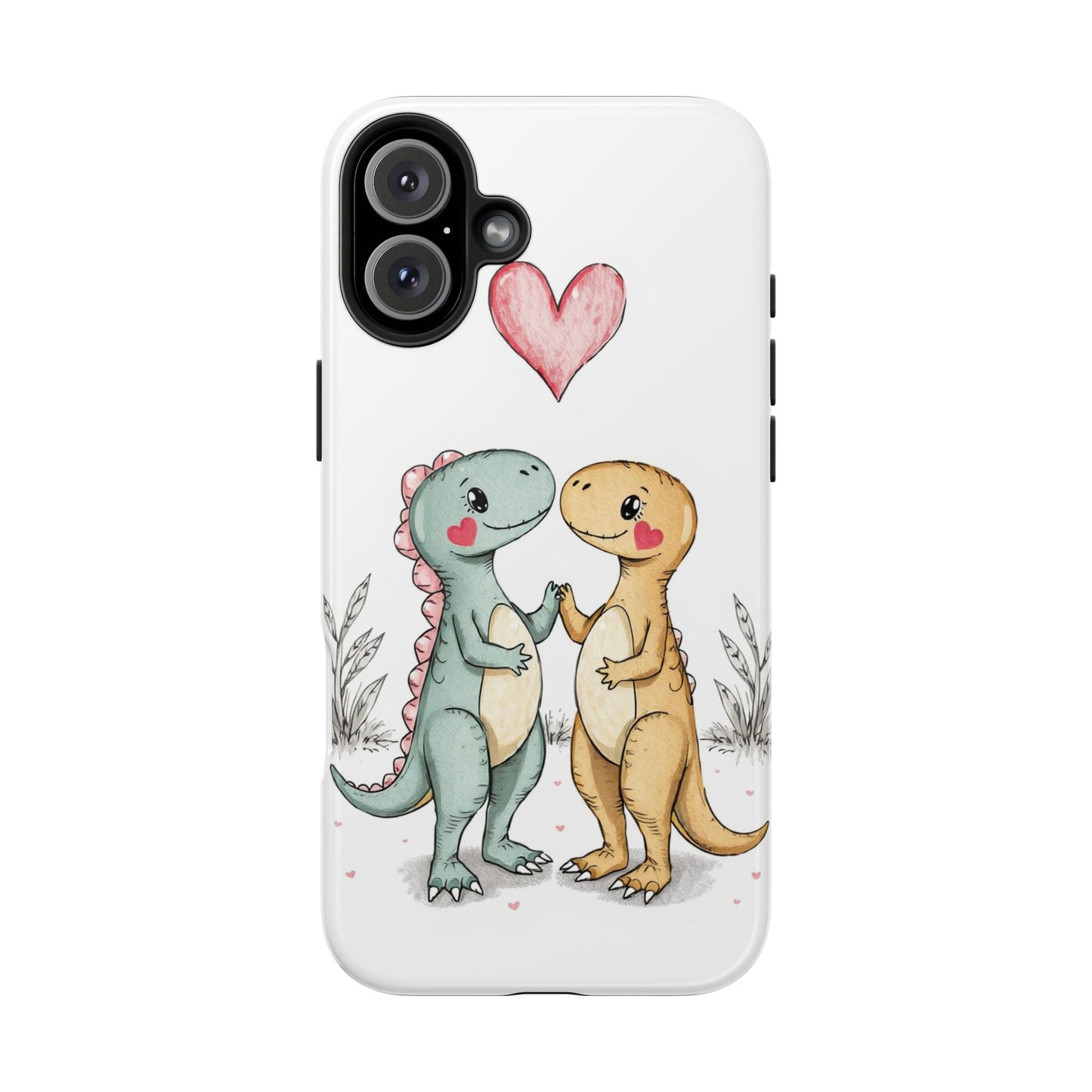 Dino Couples - Tough Phone Case for iPhone
