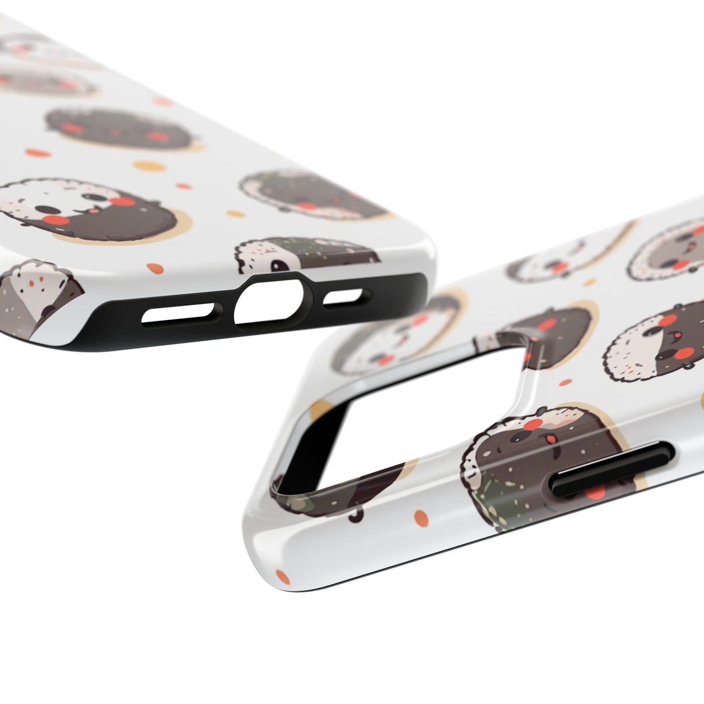 Cute Sushi Tough Phone Case - Kawaii Design for Food Lovers