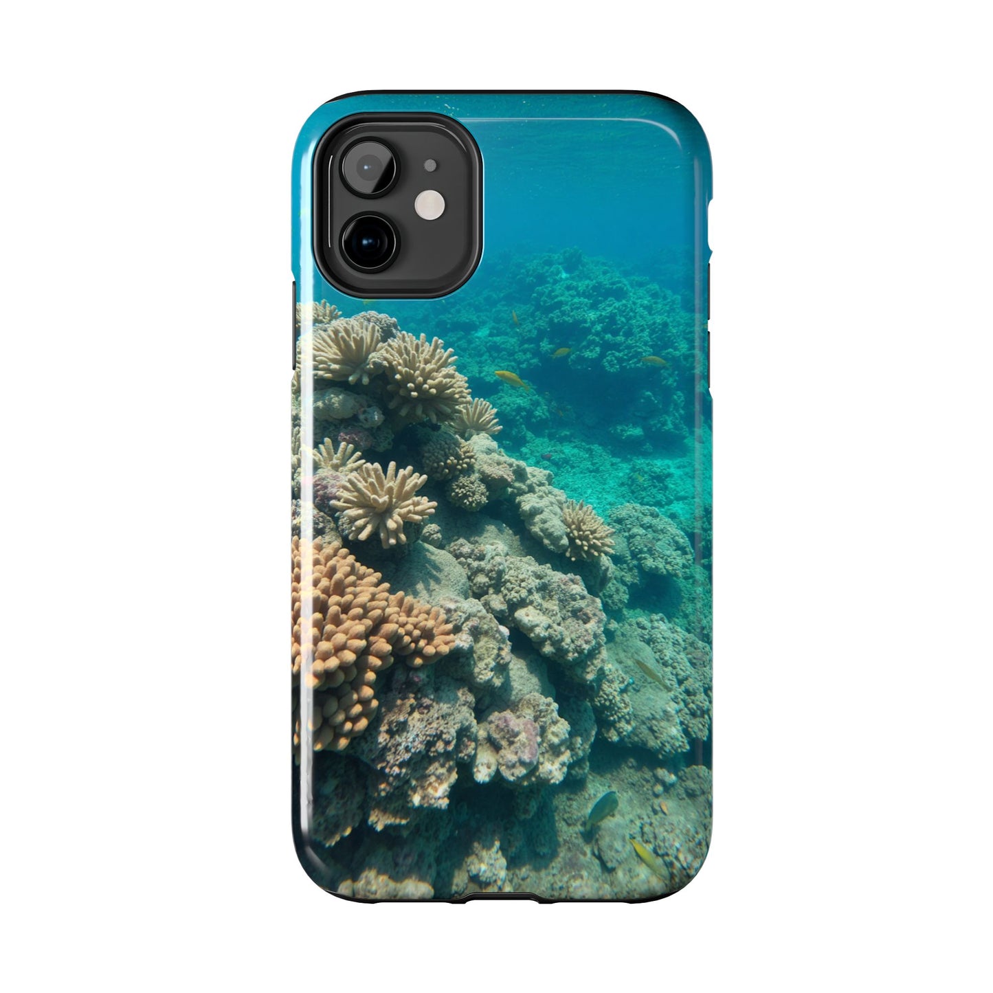 Coral Reef Tough Phone Case - Ocean Vibes Protection for Adventure Lovers