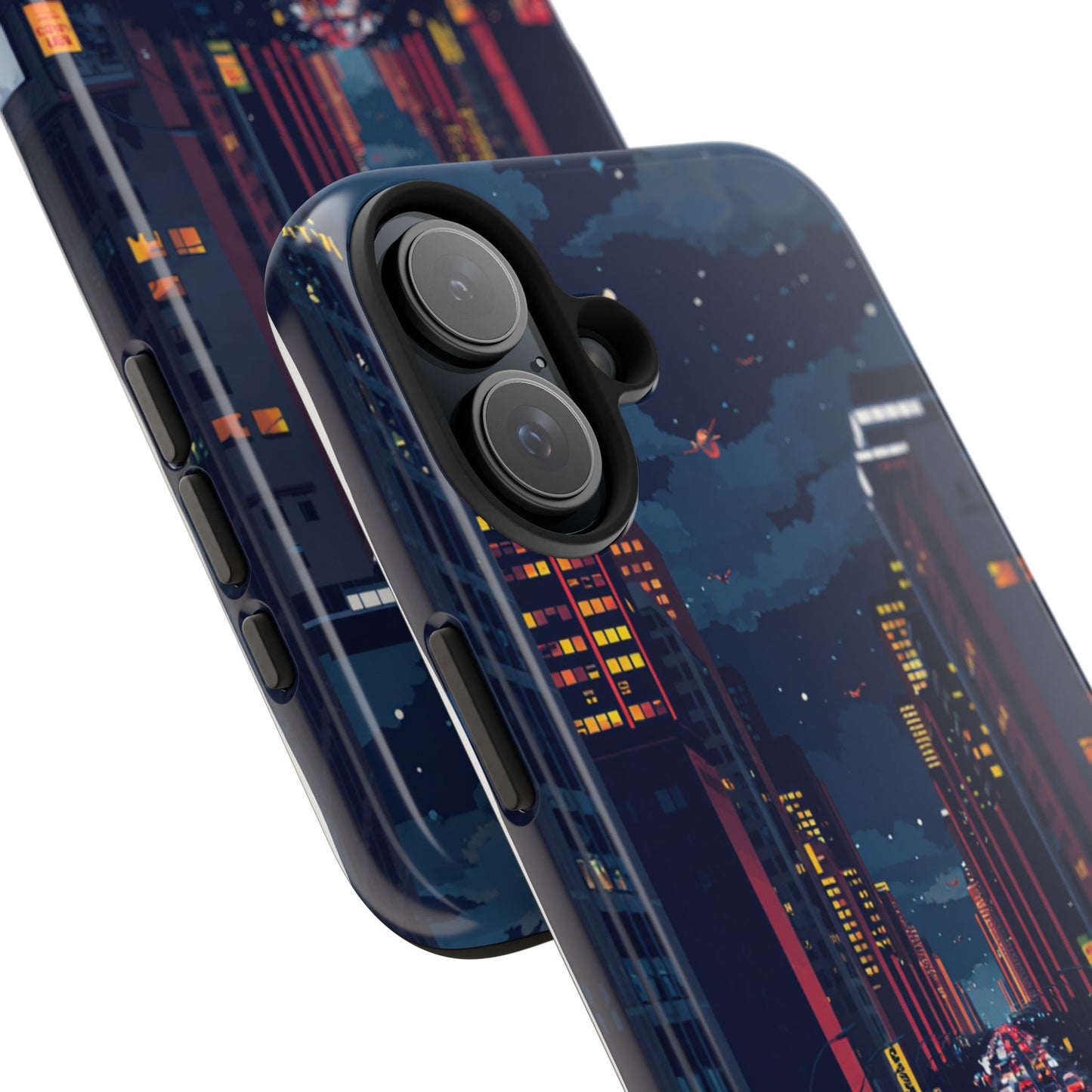 Urban Nightlife Tough Phone Case - Durable & Stylish Protection