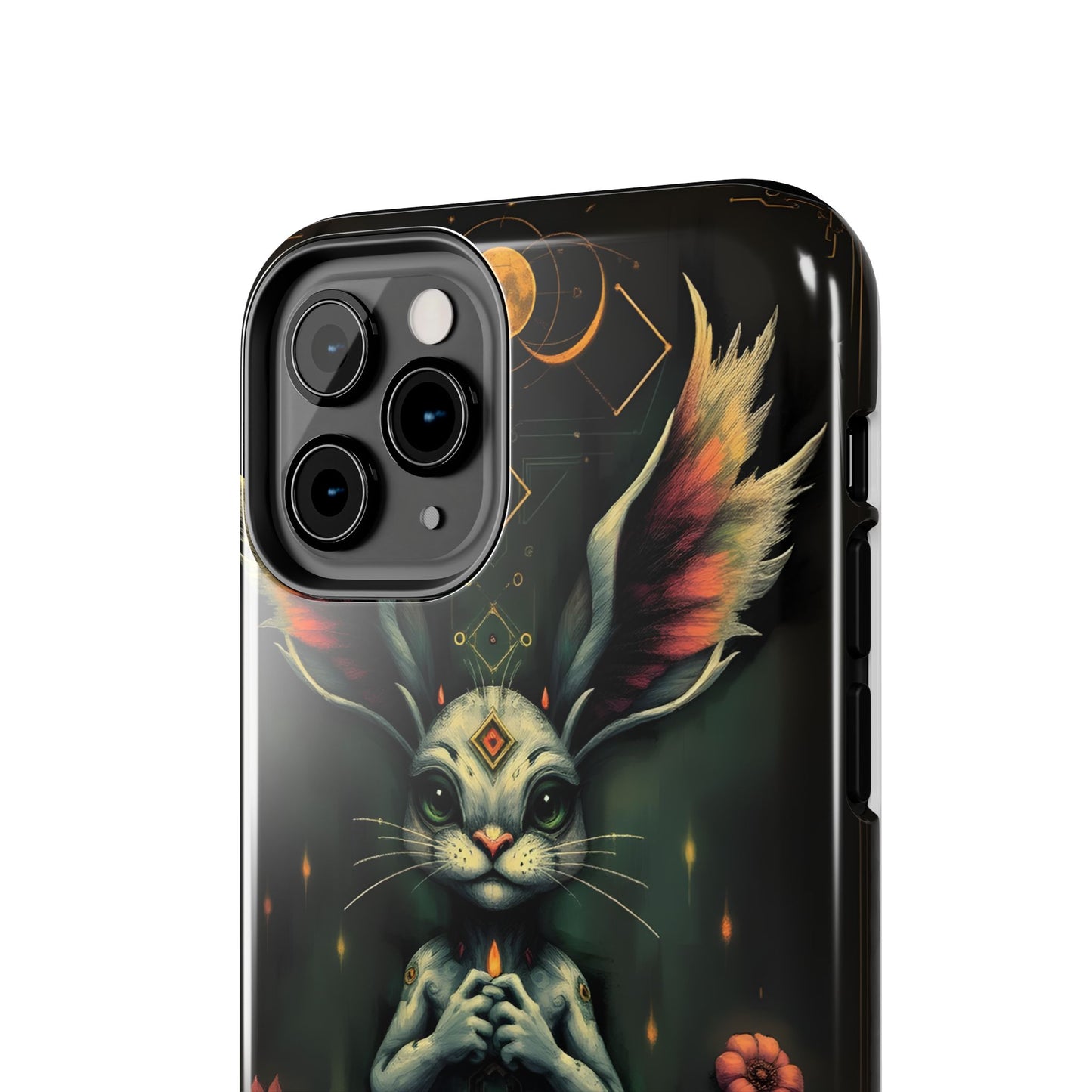 Artistic Rabbit Phone Cases - Unique and Durable Design of Mystical Bunny - for iPhone