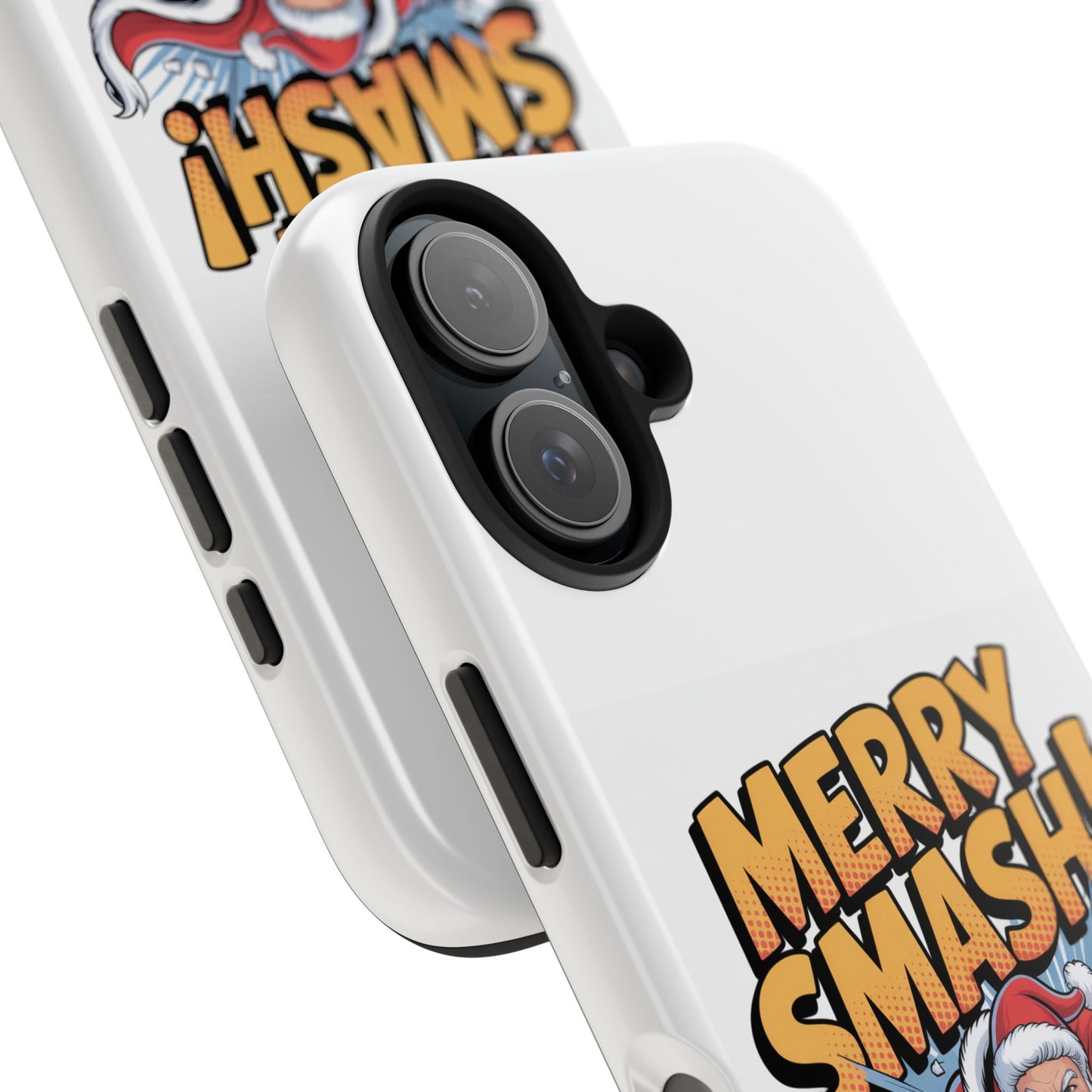 Santa Merry Smash Phone Case