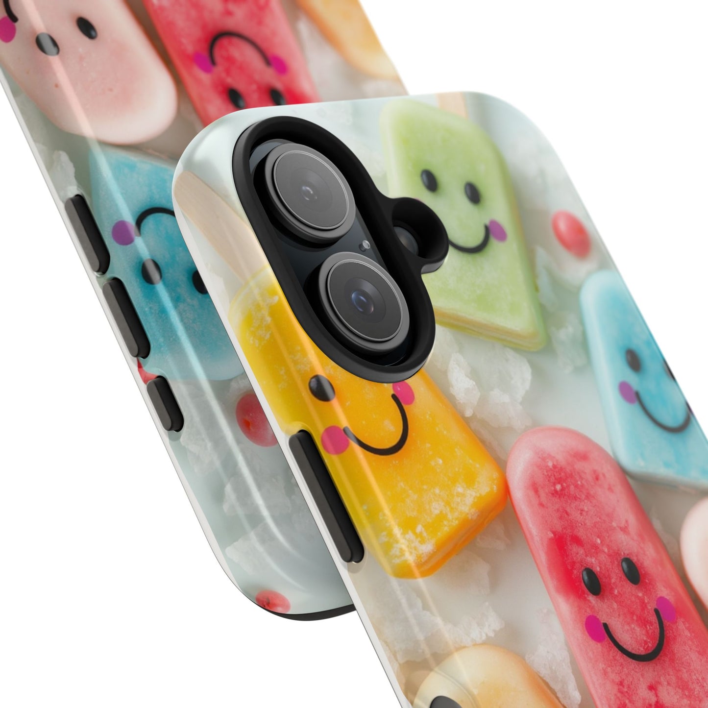 Cute Smile Popsicle Tough Phone Case - Fun Protection for Your Device