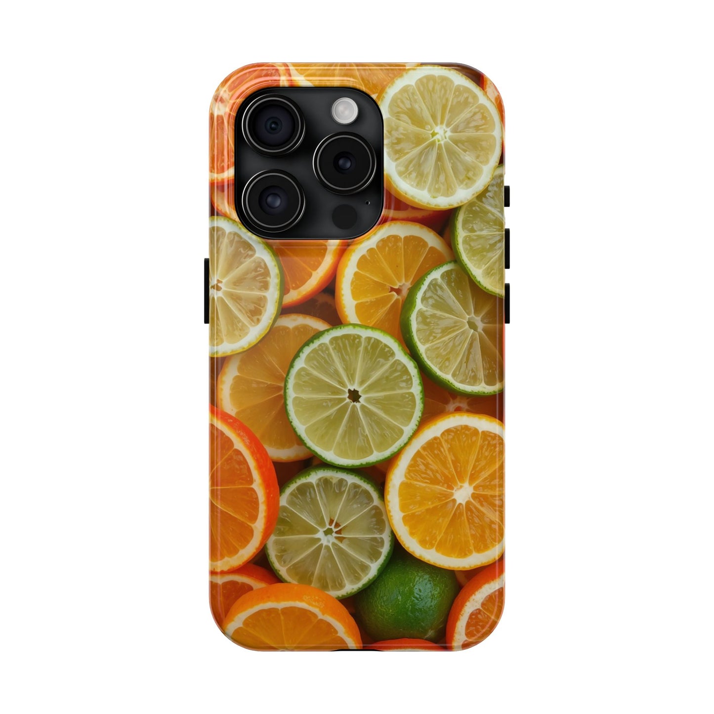 Citrus Slice Tough Phone Case – Vibrant Fruit Design for Summer Fun