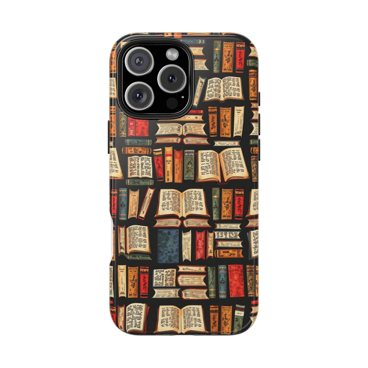 Book Lover Tough Phone Cases - Durable Protective Cases for Literature Fans