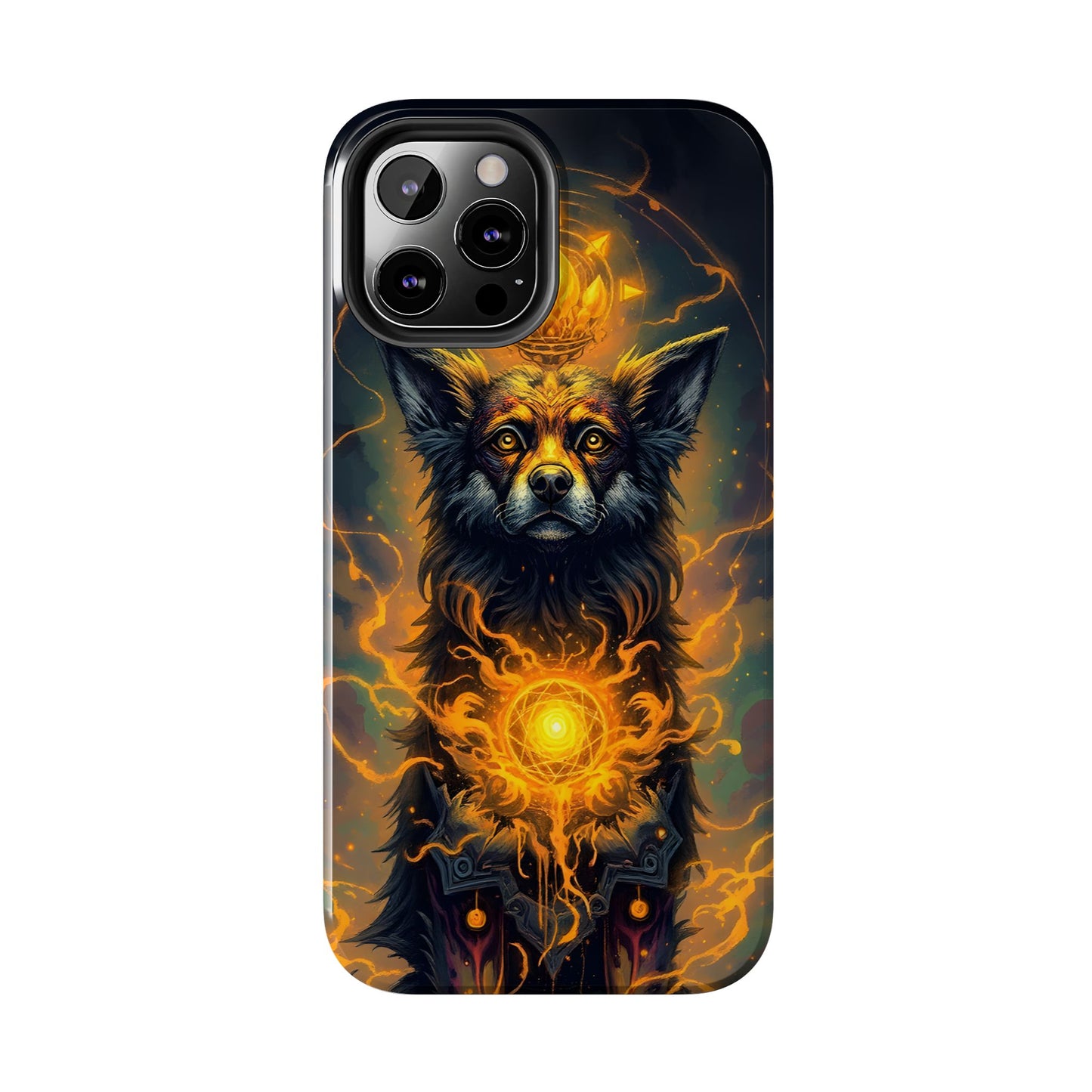 Mystical Dog of Light - Tough Phone Case - Durable Protection with Inspired Artwork - for iPhone