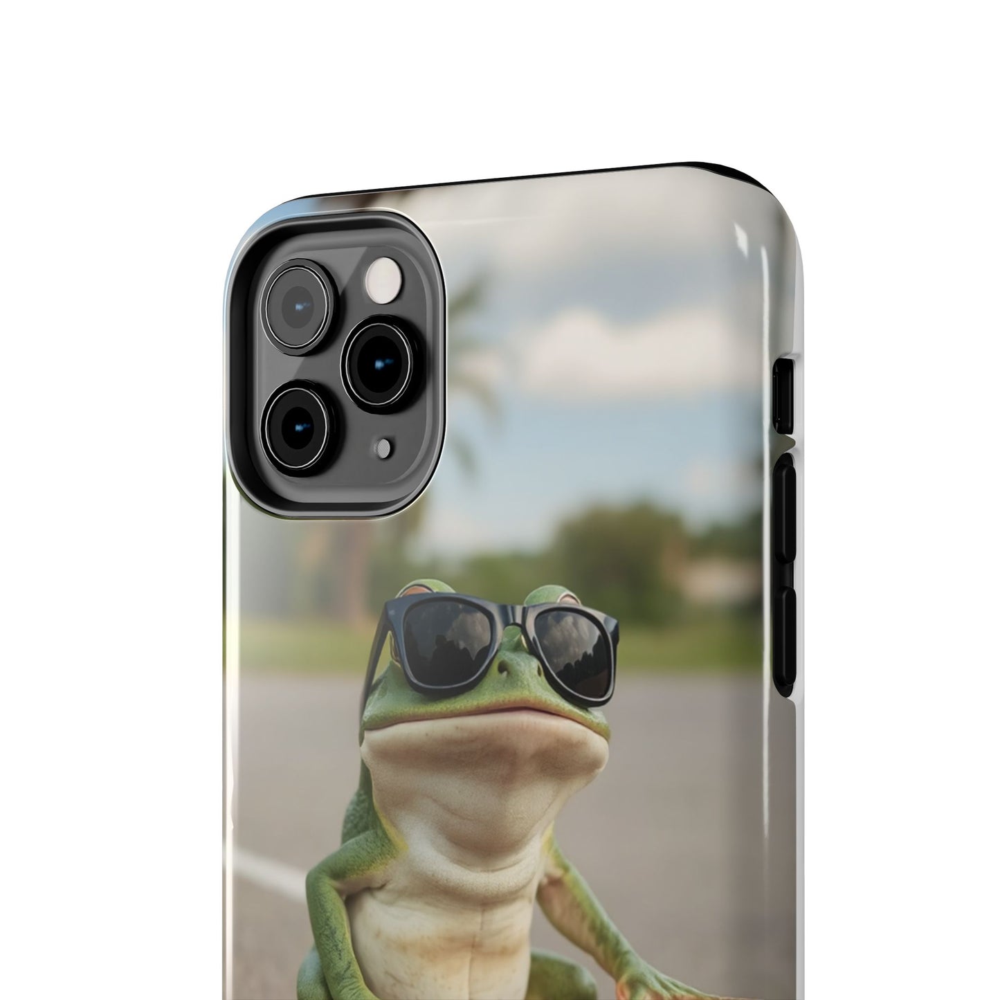 Cool Frog Skateboard Phone Case - Tough and Stylish Protection