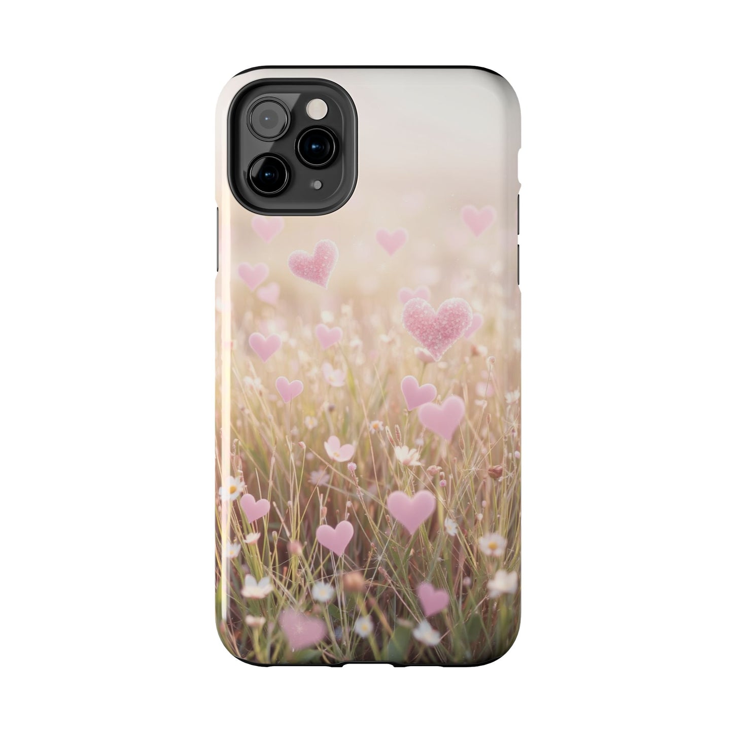 Romantic Hearts Tough Phone Case - Perfect for Lovers and Celebrations