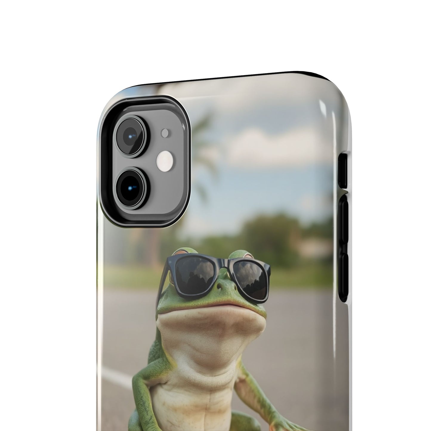 Cool Frog Skateboard Phone Case - Tough and Stylish Protection