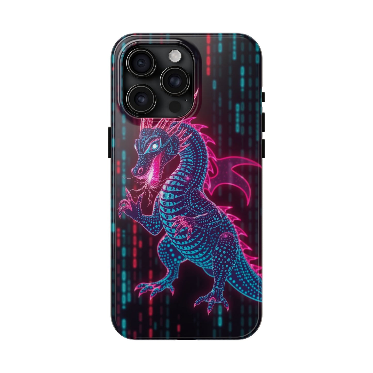 Electrifying Dragon Phone Case - Tough, Stylish Protection for Fantasy Lovers