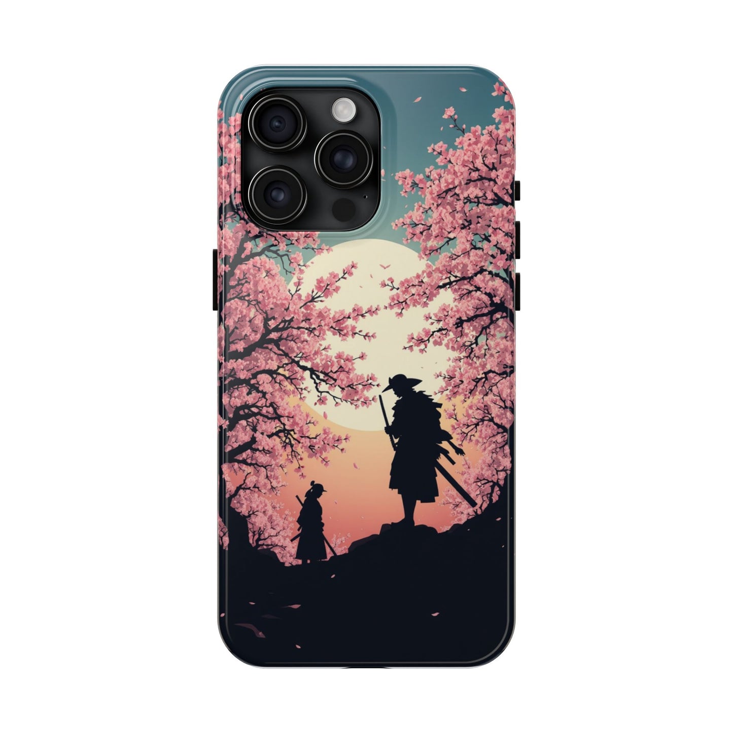 Cherry Blossom Samurai Tough Phone Case