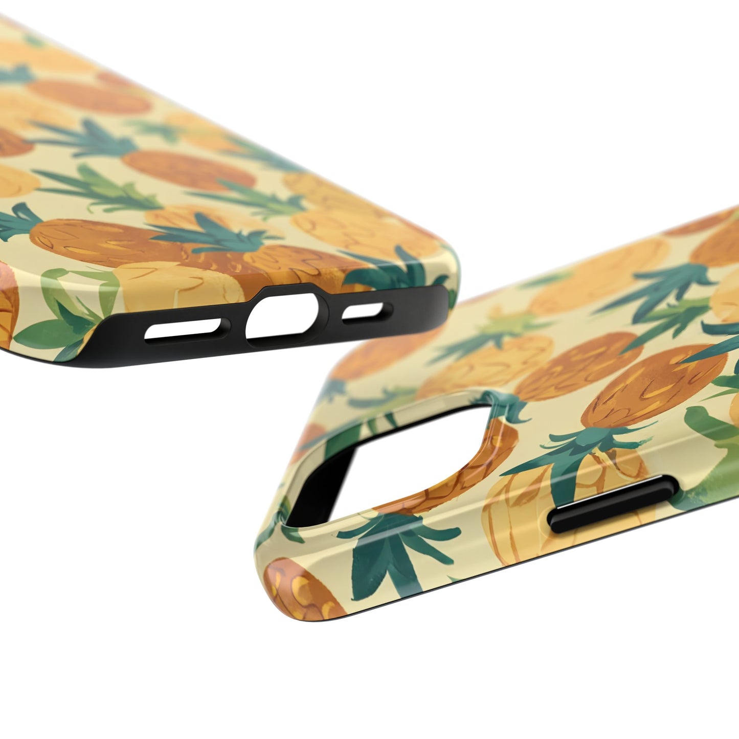 Pineapple Paradise Tough Phone Case - Durable and Stylish for Summer Vibes - for iPhone