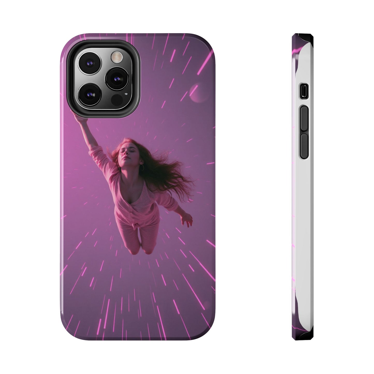 Inspirational Tough Phone Case - Cosmic Dreamer Design