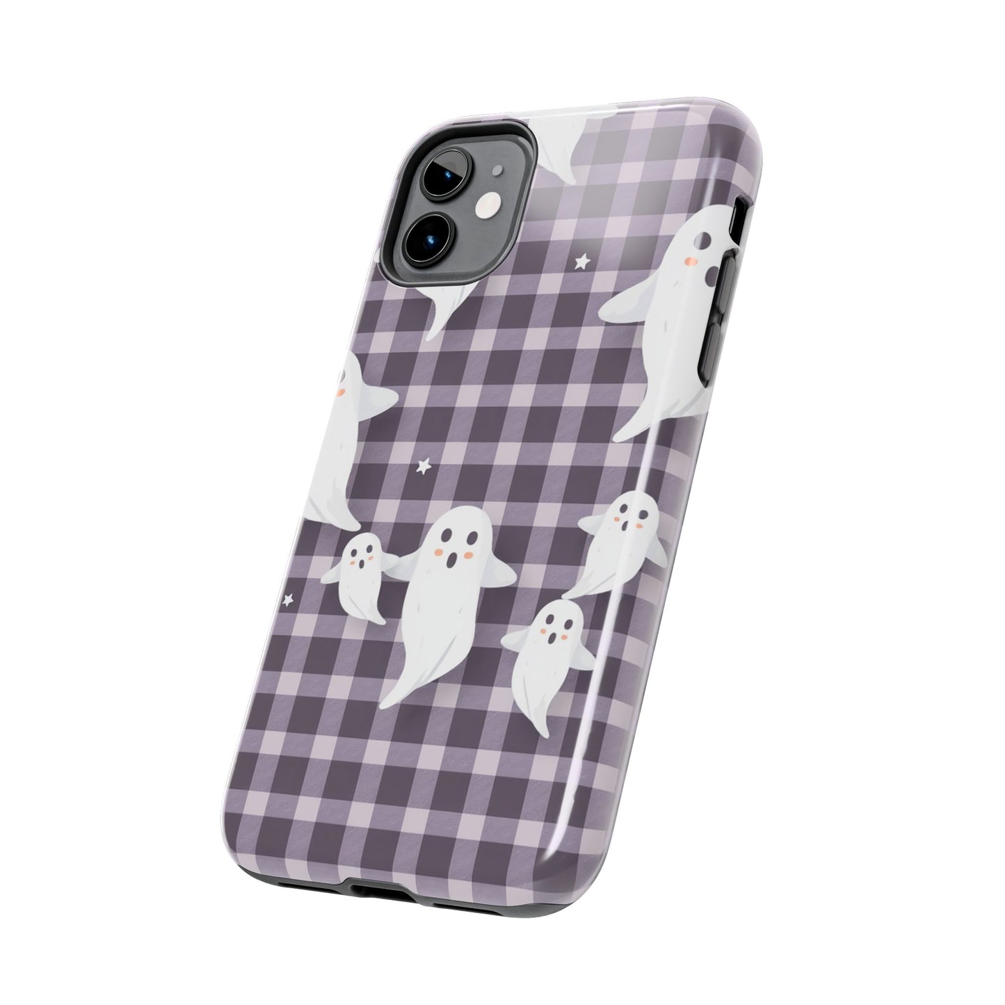 Cute Ghosts Tough Phone Case - Whimsical Halloween Design for Spooky Vibes