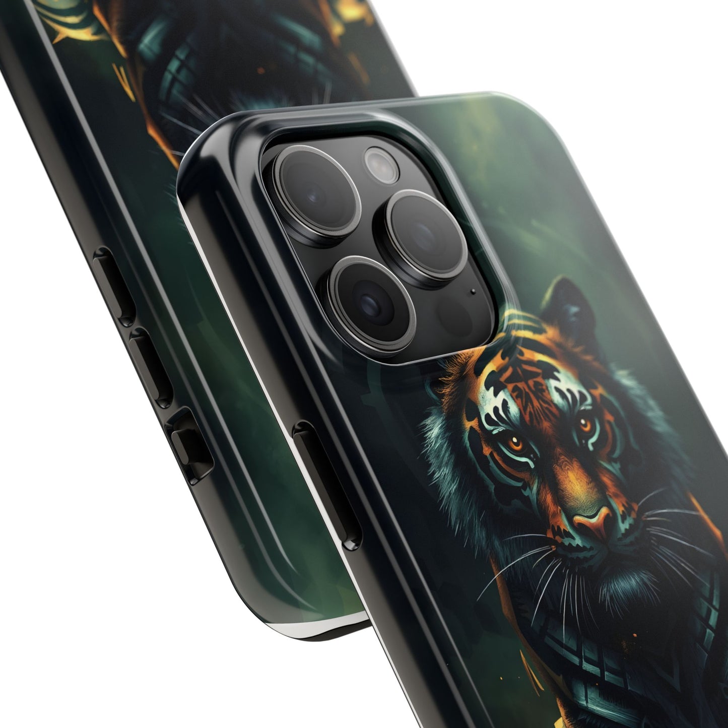 Fierce Mystical Tiger Tough Phone Case | Durable Protection for Nature Lovers - for iPhone
