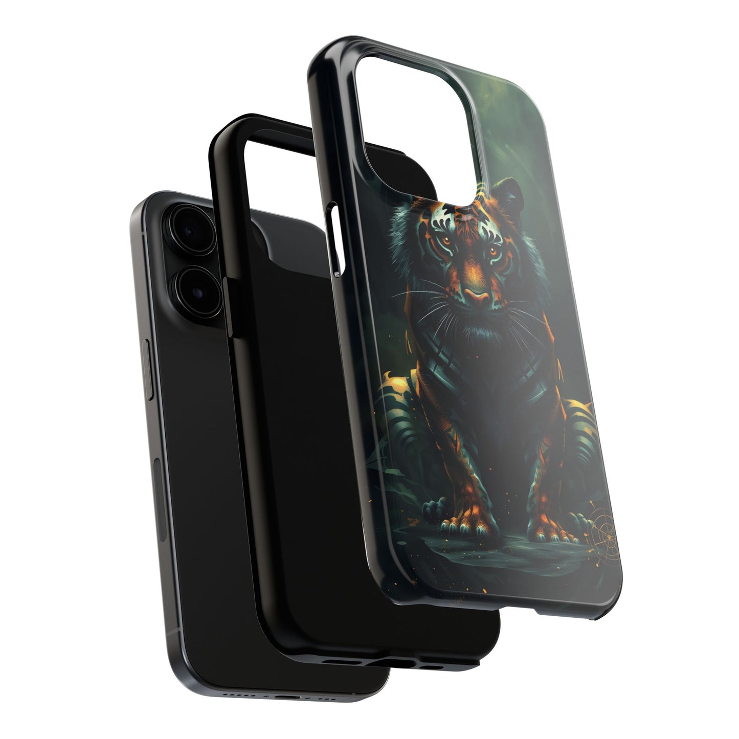 Fierce Mystical Tiger Tough Phone Case | Durable Protection for Nature Lovers - for iPhone