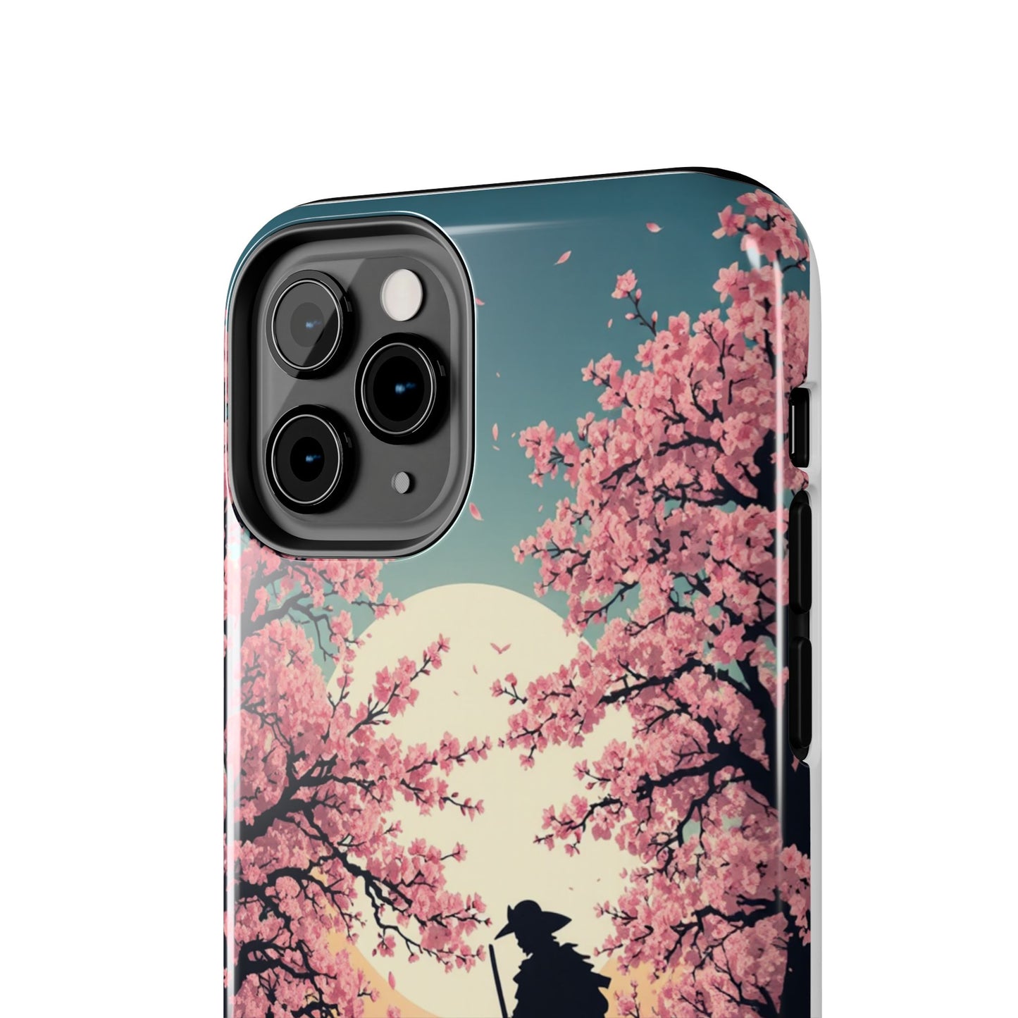 Cherry Blossom Samurai Tough Phone Case