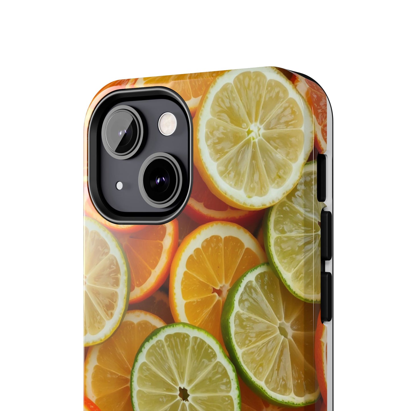 Citrus Slice Tough Phone Case – Vibrant Fruit Design for Summer Fun