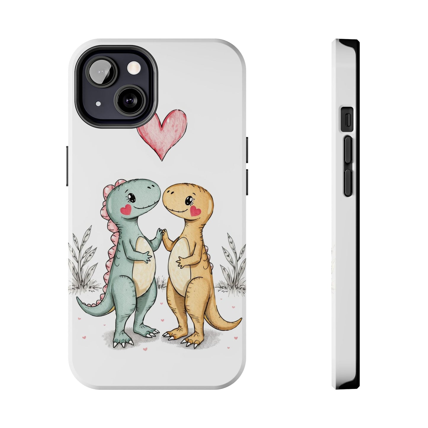 Dino Couples - Tough Phone Case for iPhone