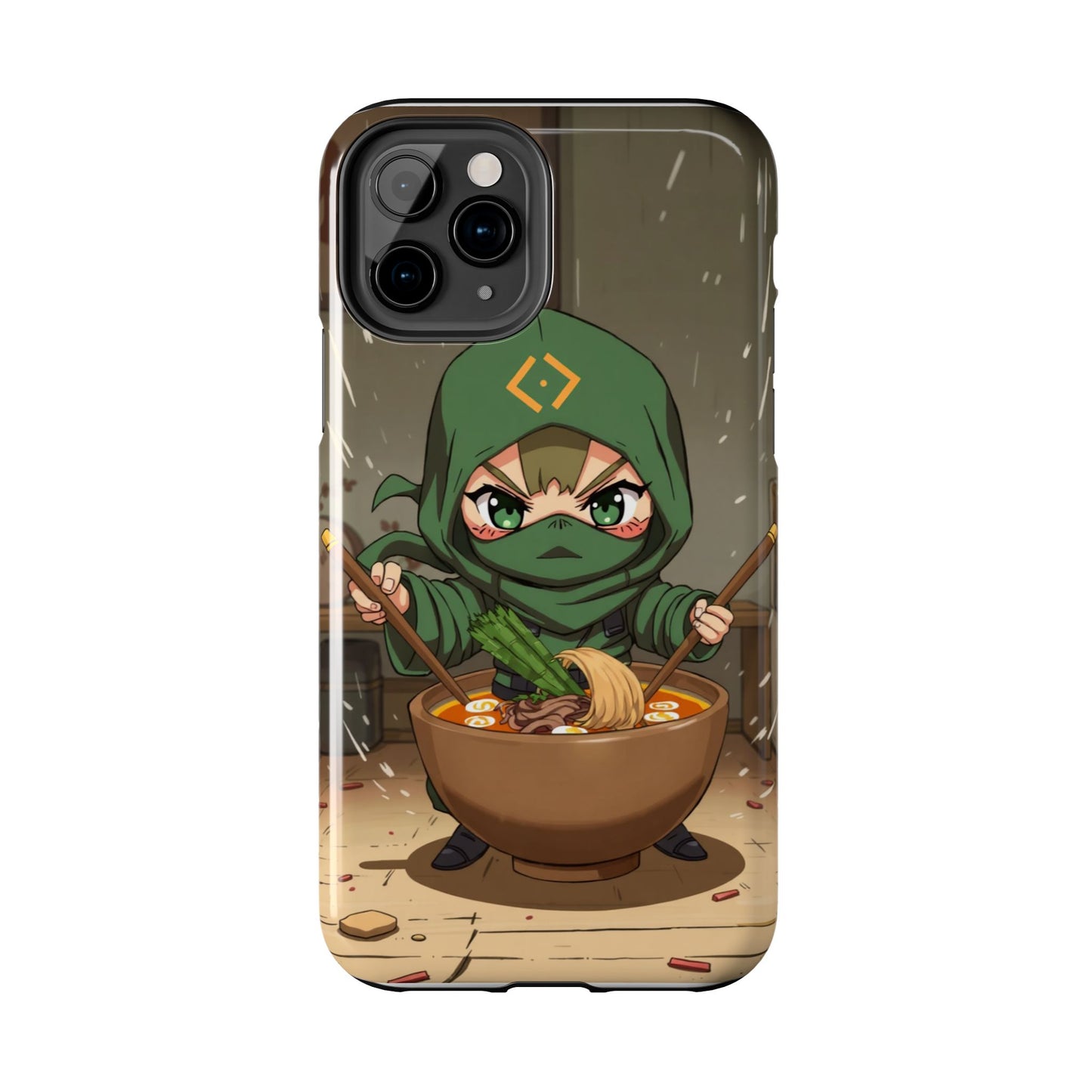 Ninja Chef Tough Phone Case - Fun & Durable Design for Foodies