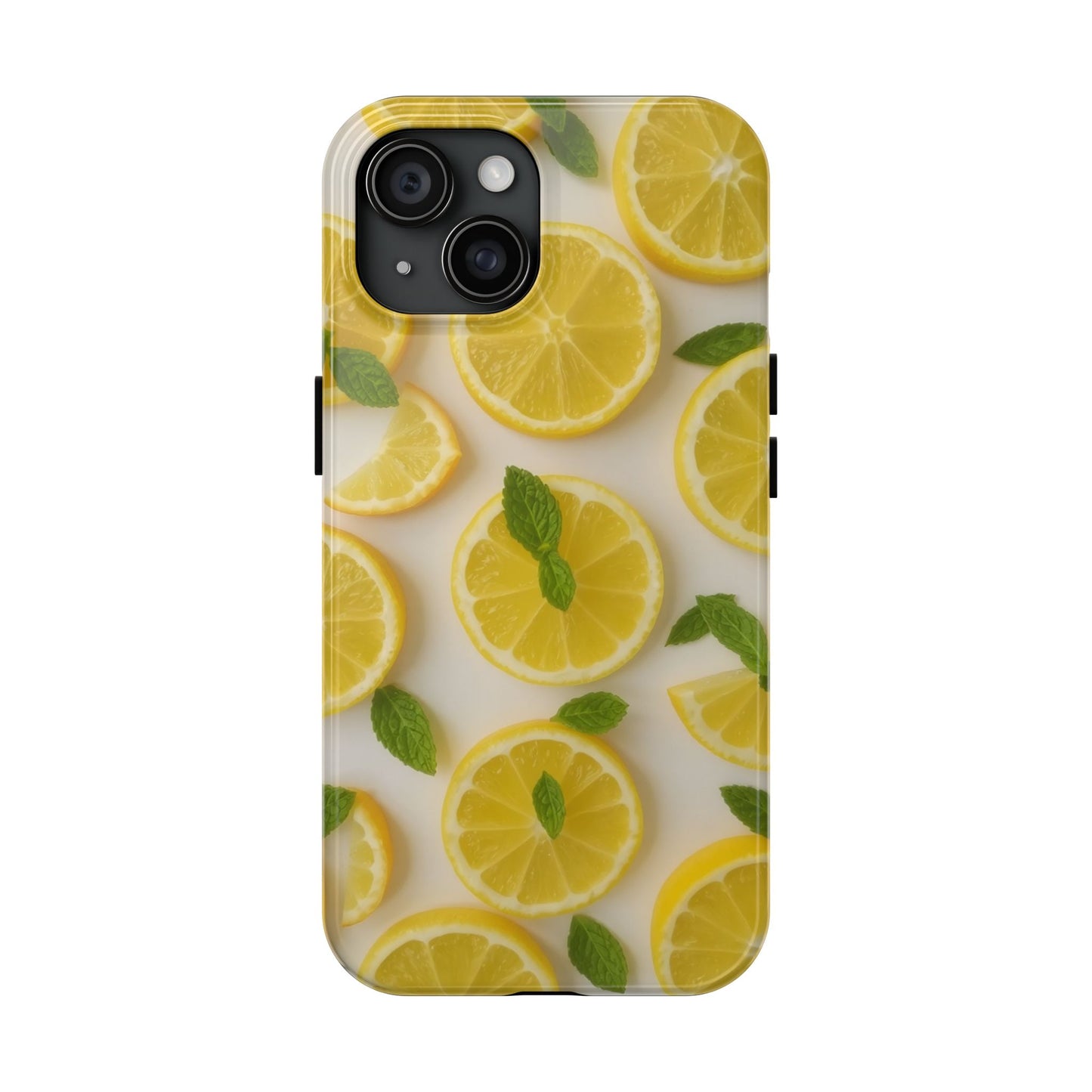 Fresh Lemons Slices - Tough Phone Case - for iPhone