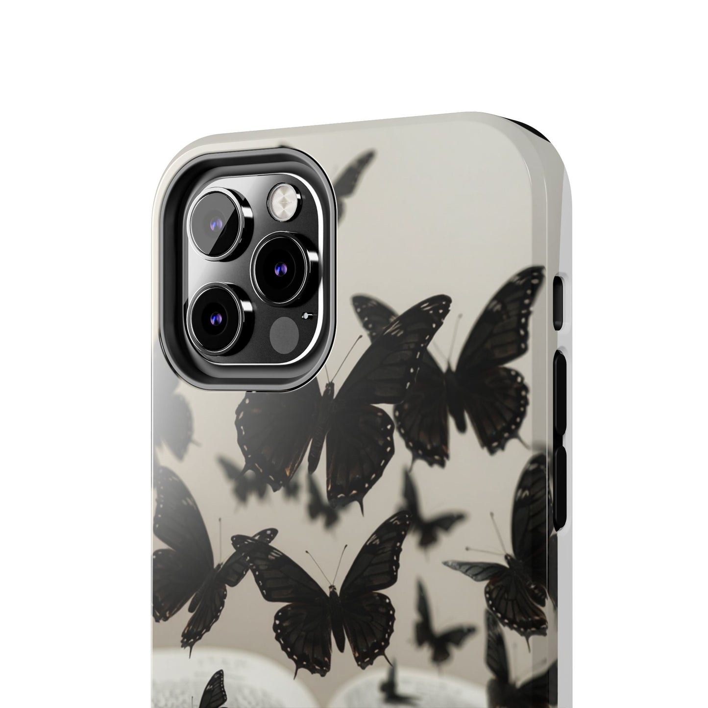 Butterfly Magic Tough Phone Case - Literary Design for Book Lovers